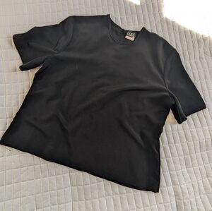 Click classic black blouse